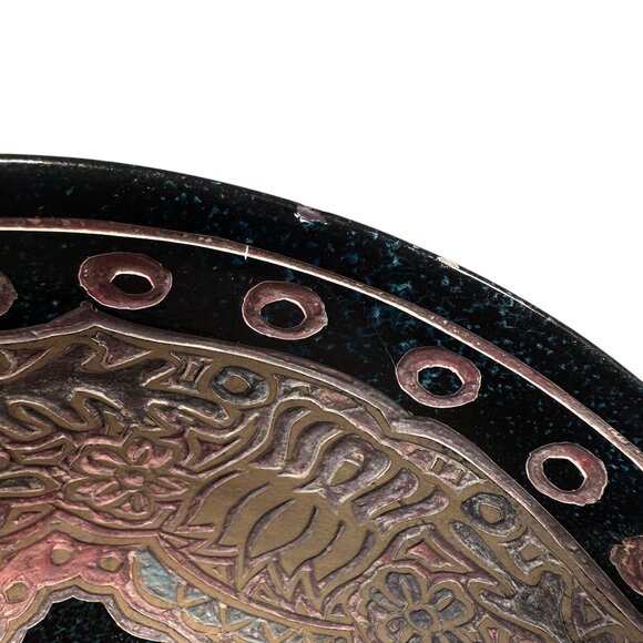 Singing Bowl Middle Eastern Tibetan Hand Etched Meditation Vintage Bowl READ - Picture 7 of 16